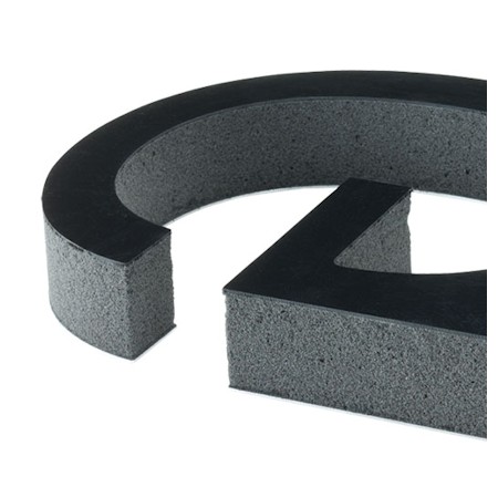Images of mounting options for Gatorfoam Bauhaus Letters